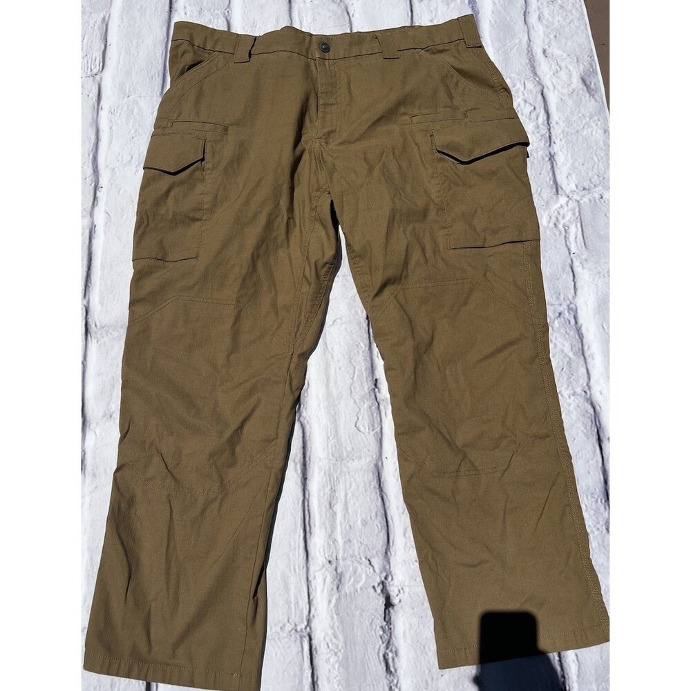 First Tactical Pants Ripstop 42x30 Workwear Utility Brown Mens